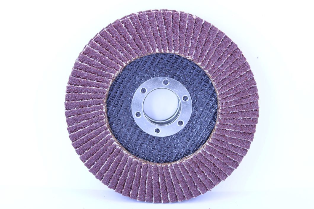 125X22.2mm Calcined Flap Disc with Aluminium Oxide