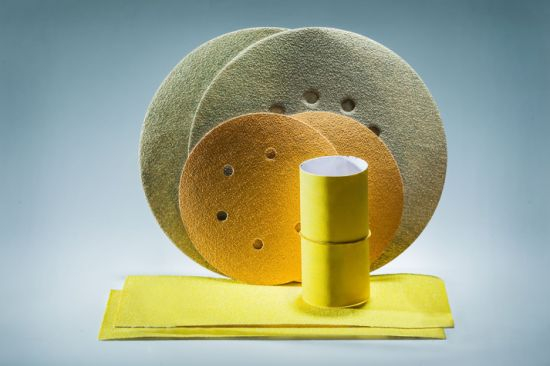 GC Abrasives Sanding Discs Pads Hook and Loop 6 Inch 6 Hole Orbit Sander Pads for Random Orbital Sander