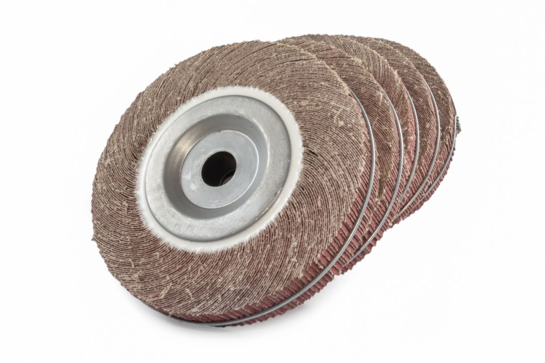 350X100X100/127mm Abrasive Grinding Flange Flap Wheels