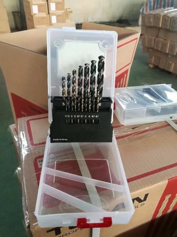 HSS Straight Shank Twist Drill -Screw Machine Length with White