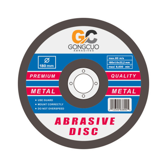 Cutting Disc, 180 X 1.6 Mm, for Stainless Steel, Surgical Steel, Steel, Metal, Iron