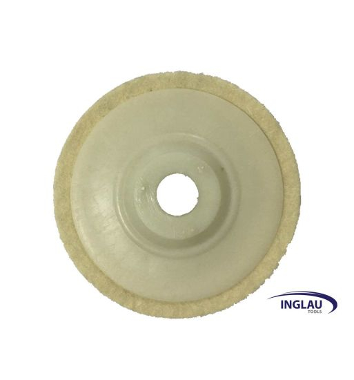 4′′ 100mm Wool Polishing Buffing Wheel Pad Bore Dia