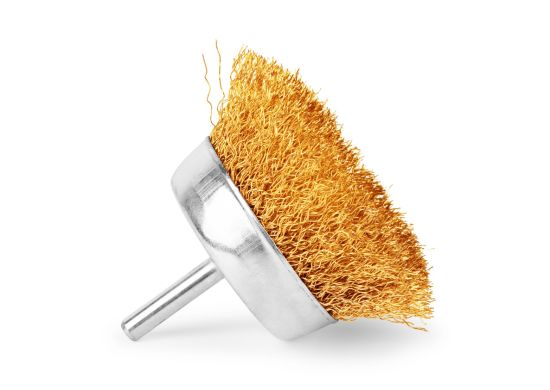 1" Brush with 3/4" Long Shank for Tight Spaces