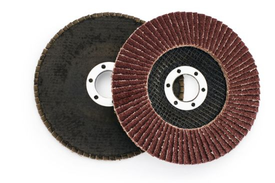 115X22.2mm Flap Discs with Fiberglass Backing