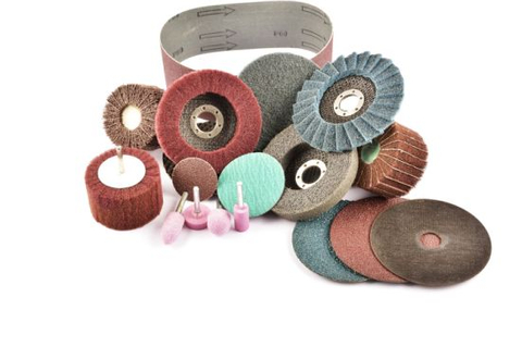 Abrasive Flap Wheel Sander 2"x1" x 1/4" Shank Mounted Non-woven Interleaves for Drill Grit 40/60/80x2/120