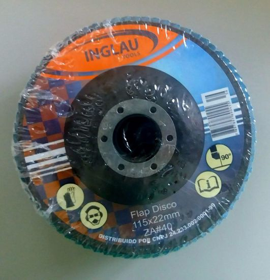 GC Abrasives 115 X 22.2mm Abrasive Grinding Flap Disc with Zirconium