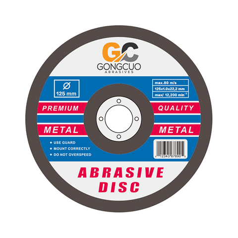 Metal Cutting Discs 5 Inch (125mm) x1.0x22,23mm