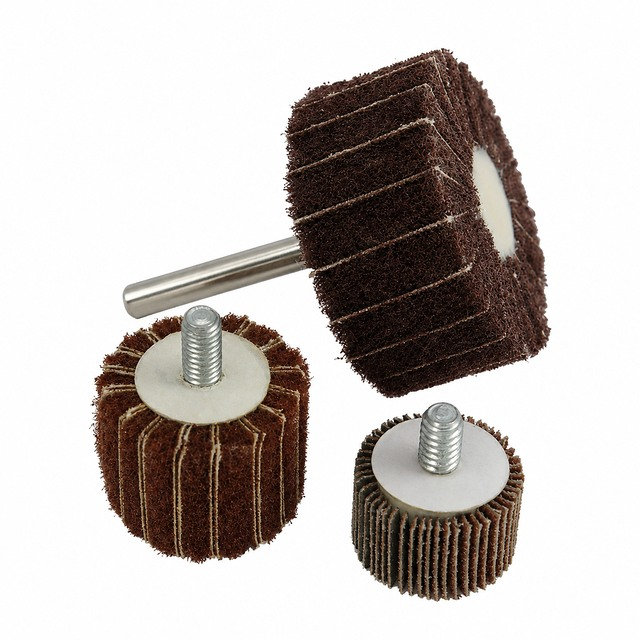 2 inch abrasive flap wheel for weld blending and deburring