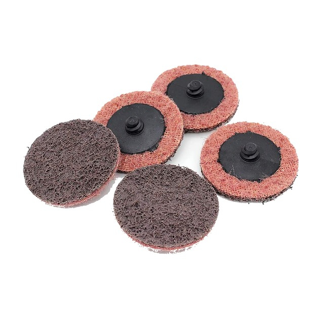 2 inch maroon medium quick change surface conditioning disc