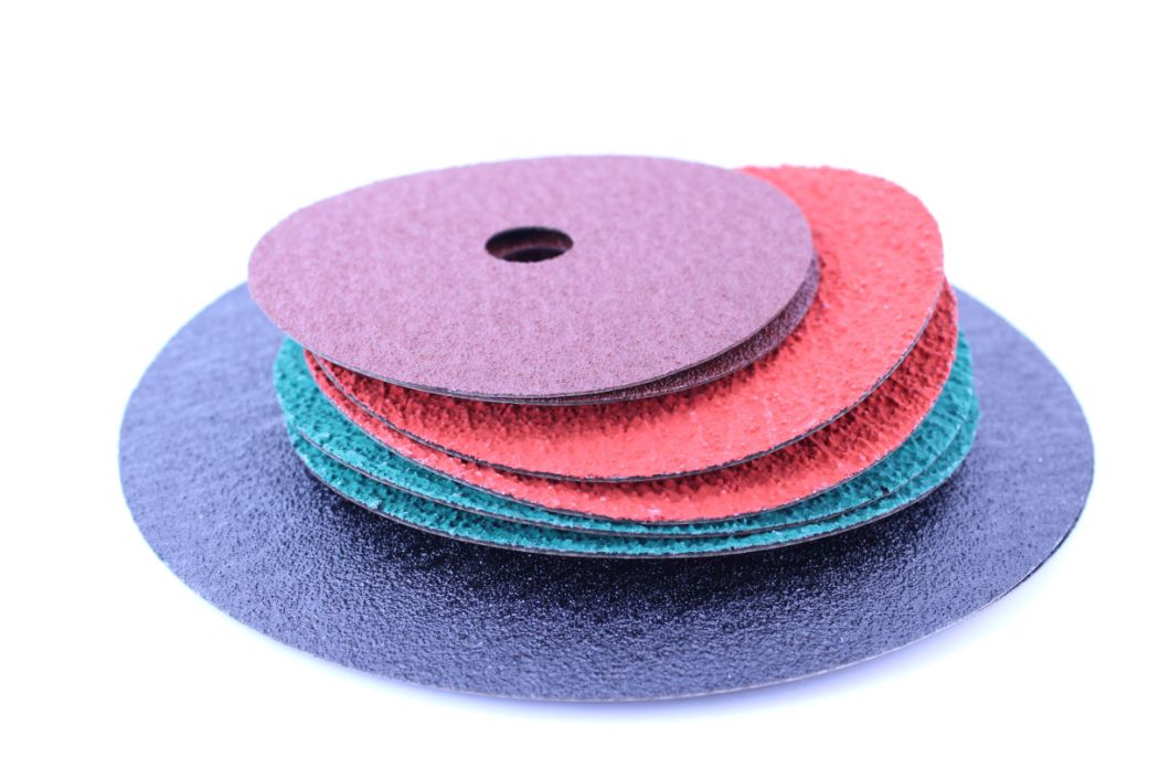 180X22.2mm Abrasive Fiber Grinding Disc with Super Ceramic