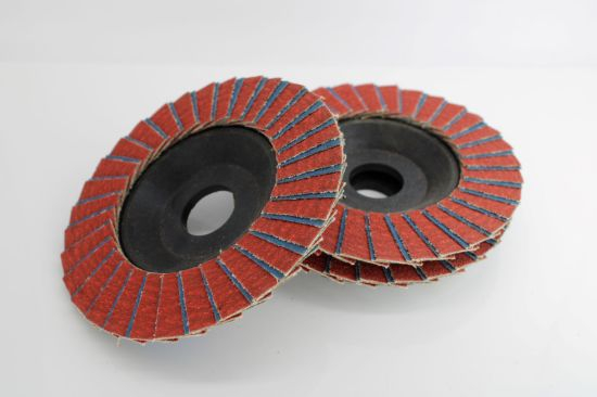 Ca+ Medium Grit Center Mount Plastic Flat Flap Disc