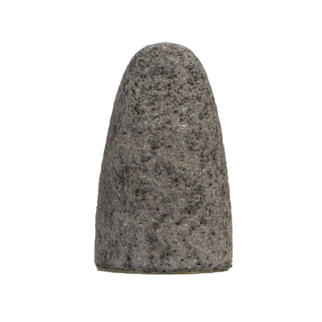 Abrasive Grinding Cone, Aluminum Oxide, 24190 rpm, 1-1/2 Diameter x 3" Thickness, 5/8"-11 Arbor, 24 Grit