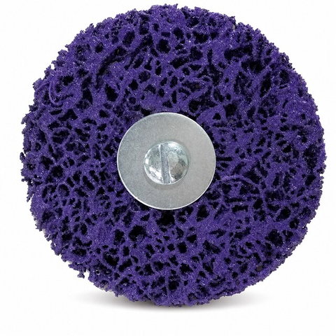 Poly Strip Wheel with Shaft | Nylon Paint & Rust Removal Wheel