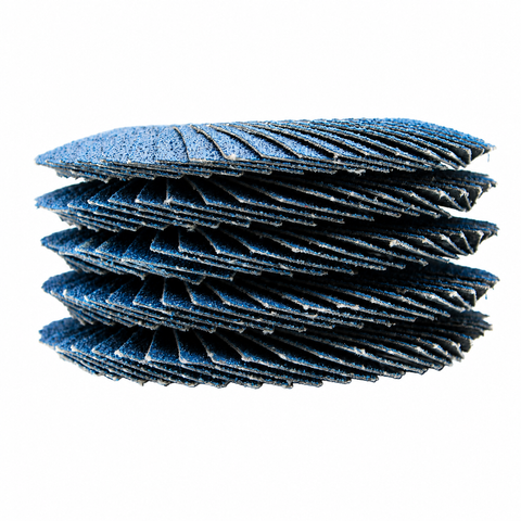 100x16mm Grit #80 Korea Style Flower Radial Flexible Abrasive Flap Disc