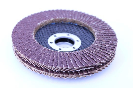 Flap Grinding Discs │ brown │ Ø 125 mm │ Mixpack (5 x grain 40/60/80/120 each) │ Standard │ Fan Discs │ Sanding Sheets