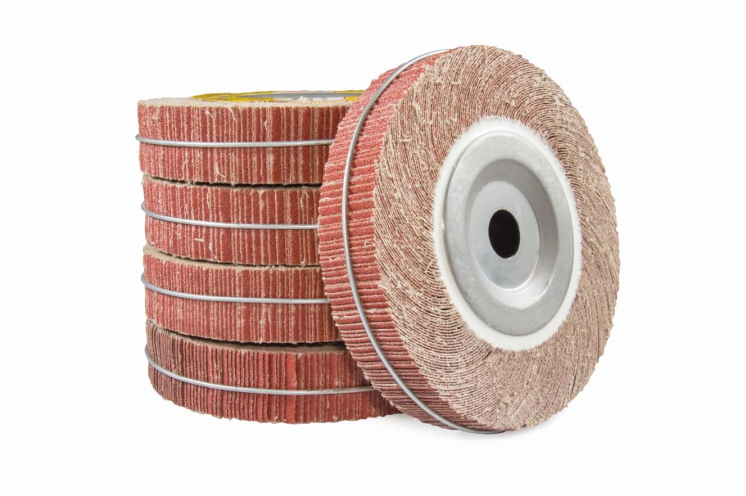 40mm X 20mm P80 Abrasive Flap Wheel with Shaft