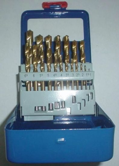 Fully Ground, HSS Straight Shank Twist Drill -Screw Machine Length