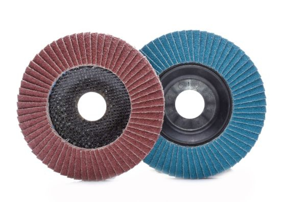 GC Abrasives Professional Flap Grinding Discs │ Blue │ Ø 125 mm │ Grain 40 │ INOX │ Fan Discs │ Sanding Sheets