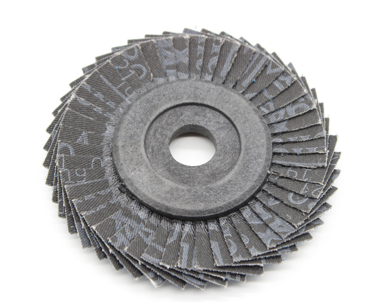 Aluminum Oxide Abrasive Grit P36 to P400 Korea Type Flexible Flap Disc 100*16MM