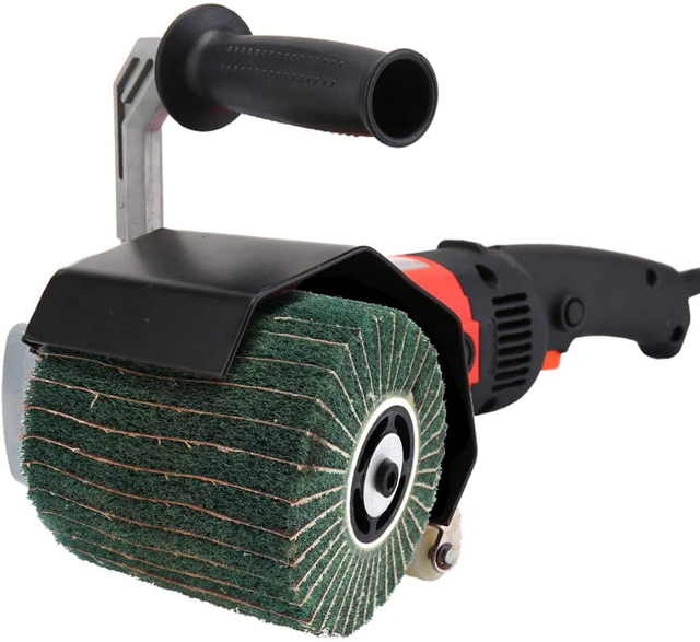 Green Sand Cloth Wire Drawing Wheel Polishing Wheel Brush