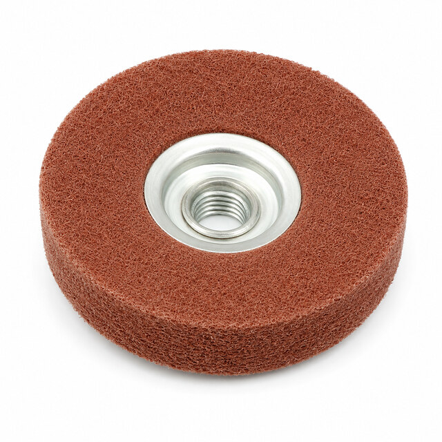 5" Non-Woven Abrasive Wheel 5/8"-11 | Threaded Surface Conditioning Wheel