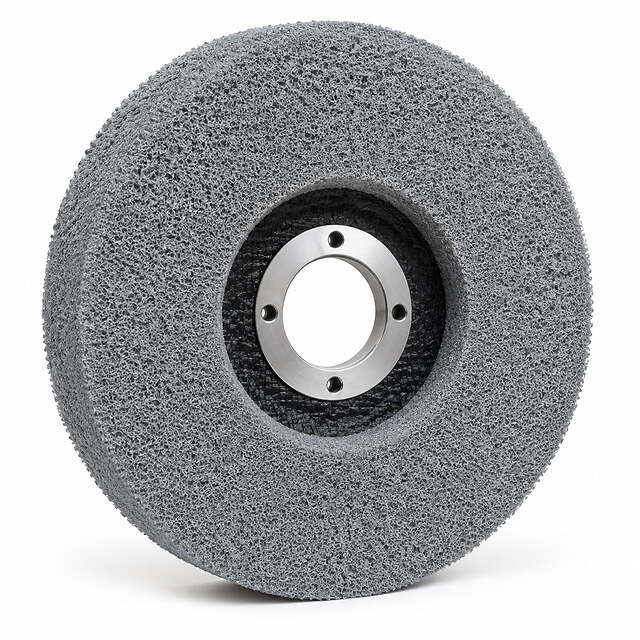 Unitized Fiberglass Backed Disc | Type 27 Non-Woven Deburring Disc
