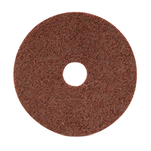 Medium surface conditioning center hole hook and loop disc