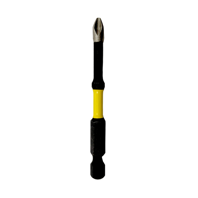 ACR Cold Forged Phillips Screwdriver Bit with Yellow Torsion Zone