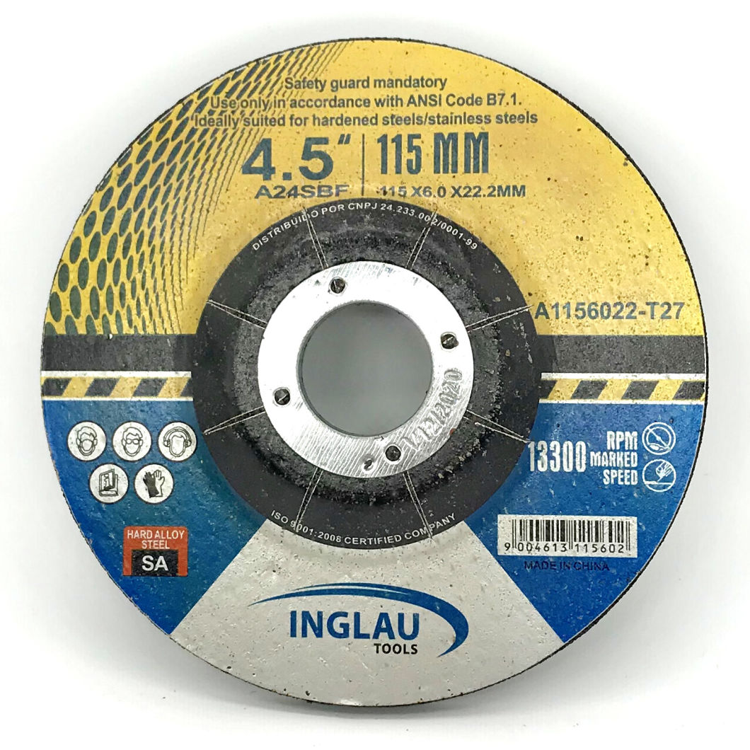 Type 42 Depressed Center Cutting Wheel