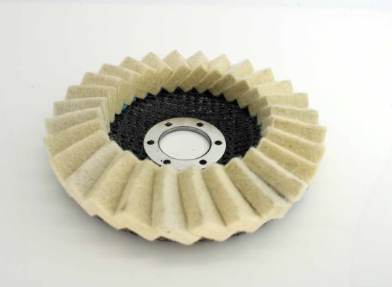 115X22.2mm Wool Felt Grinding Flap Discs