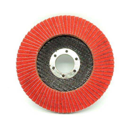 115X22.2mm Flap Discs with Fiberglass Backing