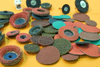 Surface Conditioning Disc - Maroon Medium Grit Metal Grinding Disc. Power Finishing Tools