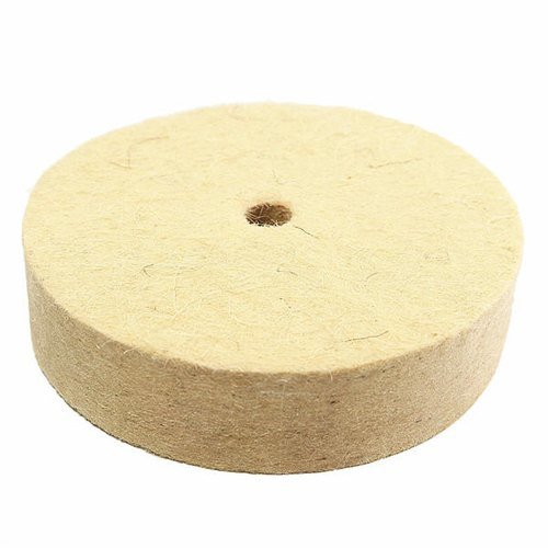 100X10mm Felt Wheelswith Inner Hole Wool Wheel