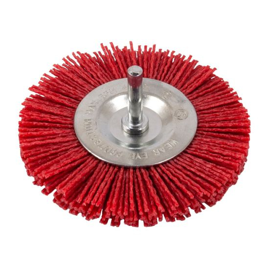 Nylon Abrasive Cup Wheel with 1/4 in. Shank