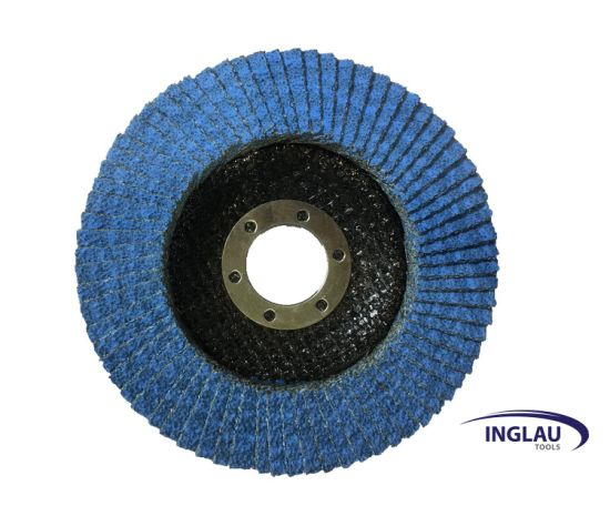 GC Abrasives Zirconium Flap Disc, 125 mm 80 Grit