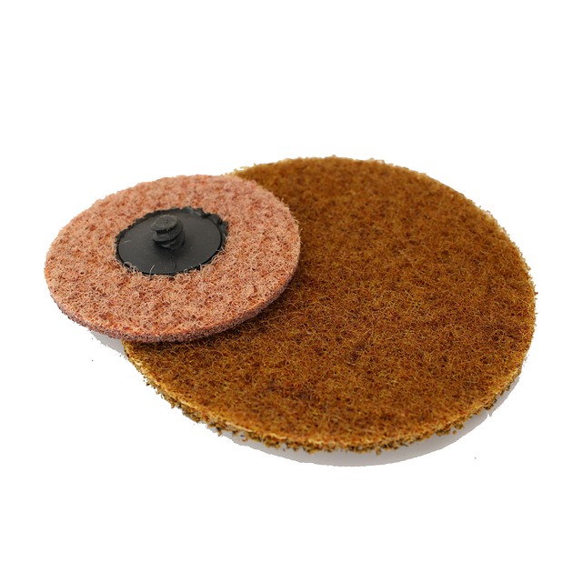 2 inch and 3 inch non woven quick change surface conditioning discs