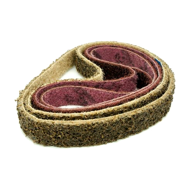 1/2 x 18 surface conditioning belt for weld blending and deburring