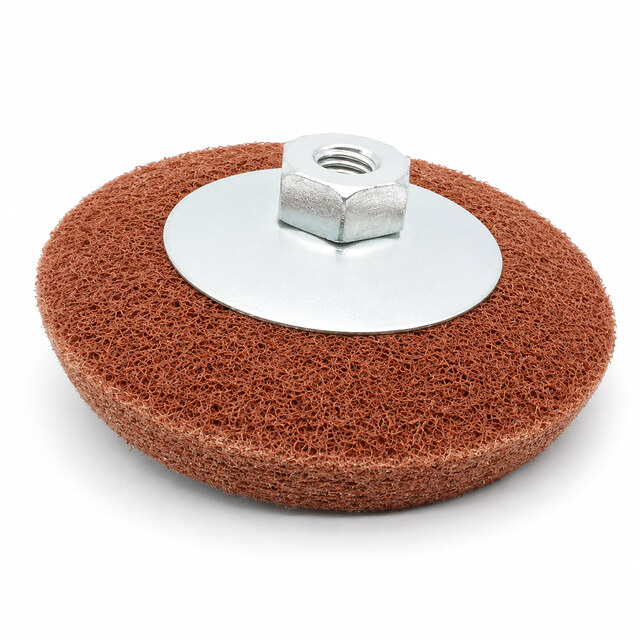 5" Non-Woven Abrasive Wheel 5/8"-11 | Threaded Surface Conditioning Wheel