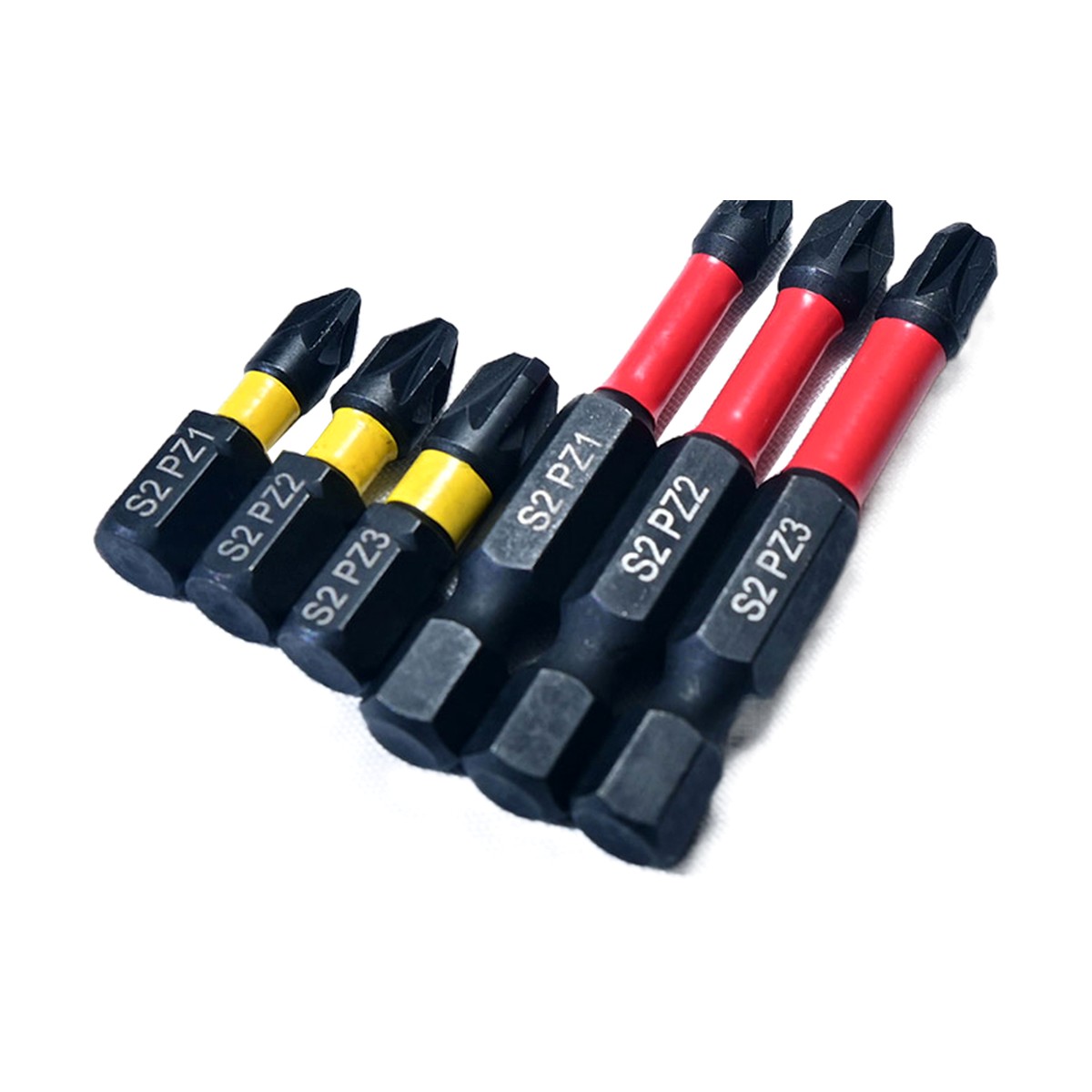 S2 steel Torx impact screwdriver bits with torsion design