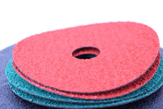 GC Abrasives 5" x 7/8" Premium 50 Grit Ceramic Resin Fiber Discs