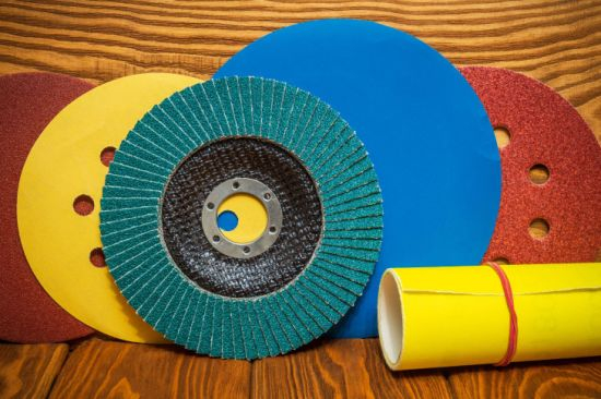 GC Abrasives Sanding Discs Pads 40 60 80 120 Grits 5 Inch Hook and Loop 8-Holes Sandpaper Assorted for Random Orbital Sander