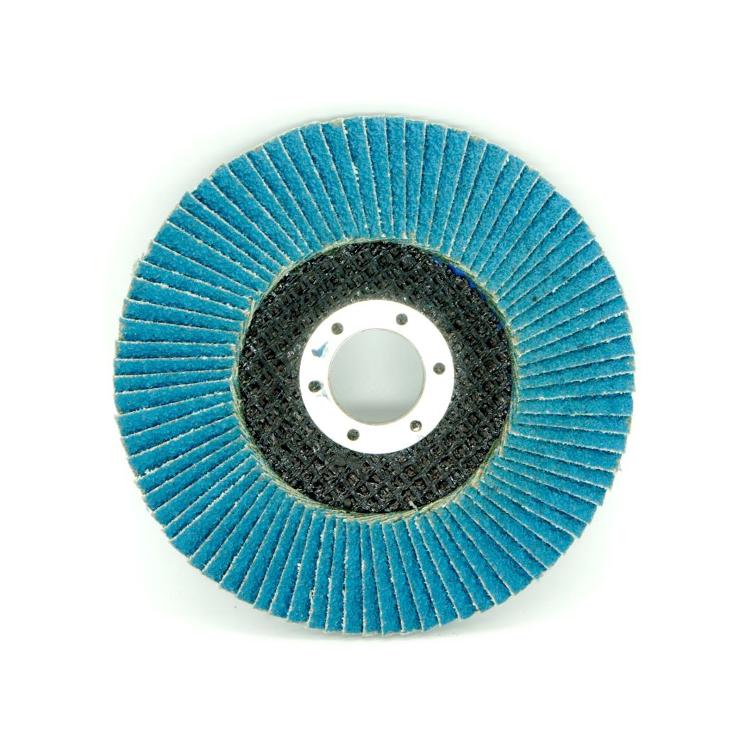 125 X 22mm Coated Abrasive Grinding Flap Discs with Zirconium