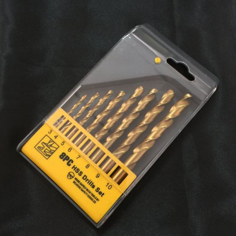 Fully Ground, HSS Straight Shank Twist Drill -Taper Length