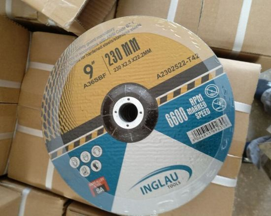 230mm X 1.9mm Thin Stainless Steel Cutting Discs - Metal Slitting Discs