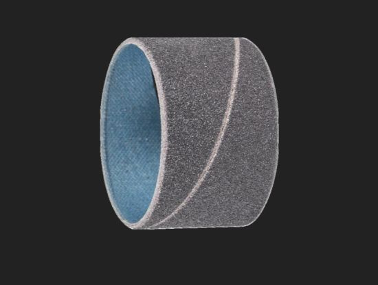 Spiral Band, 1/2" x 1-1/2" 80 X-Weight, Cloth, Ceramic, Abrasive, 0.5" Width, 0.5" Diameter