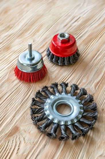 3" Stringer Bead Twisted Knot Wheel Brushes