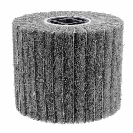  Non-Woven Wire Abrasive Polishing Burnishing Wheel for Burnishing Machine, Polisher, Sander, 120x100x19mm, 80 Grit/ 120 Grit/ 180 Grit/ 