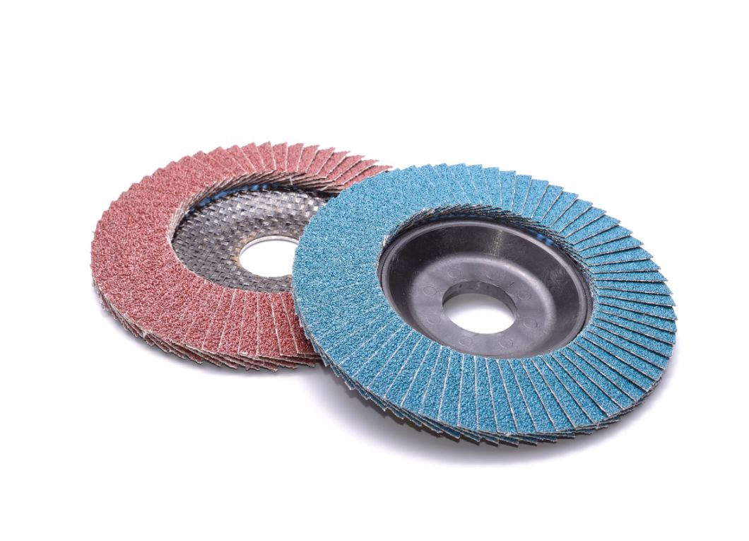 115 X 22mm Abrasive Grinding Flap Discs with Zirconia Aluminum