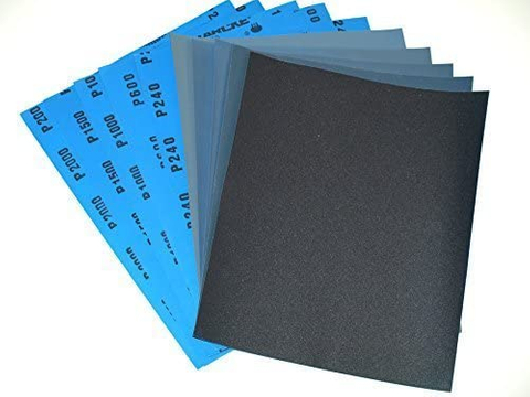 Wet and Dry Sandpaper 230 x 280mm Waterproof Paper Highest Quality