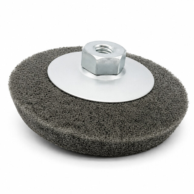 5" Non-Woven Abrasive Wheel 5/8"-11 | Threaded Surface Conditioning Wheel